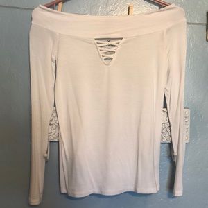 Off the shoulder Long Sleeve
